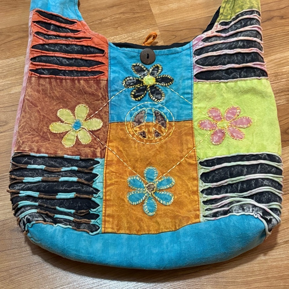 BOHO HIPPIE SLING BAG BEACH SHOULDER FESTIVAL‎ HOBO - Picture 10 of 12